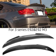 For BMW 3 Series E92&E92 M3 Coupe P/PSM/CS/M4 Style Carbon fiber Rear Spoiler Trunk wing 2005-2013
