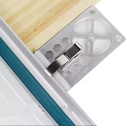 90° Right Angle Electric Circular Saw Guide Rail Track Saw Square Guide Angle Stop Compatible with F