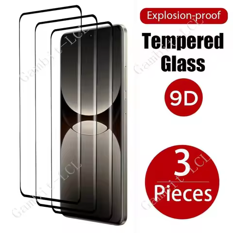 3PCS 9H 3D Curved Tempered Glass For Realme GT7 Pro ON RealmeGT7Pro GT7Pro Racing 6.78" Screen Prote