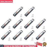 [Vodool]10 ชิ้น 1ชิ้น Smiling SHARK ใหม่ ไฟฉาย LED ไฟฉายอเนกประสงค์ ขนาดเล็ก สว่างมาก ชาร์จไฟได้ กัน