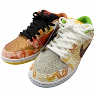 【已售罄】全新未使用商品 □ NIKE CV1628-800 SB DUNK LOW PRO QS Street Hawker 皮革 JASON DENG 金屬銅色紮染覆面不對稱低筒運動鞋 多色 27