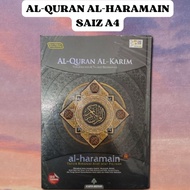ALQURAN ALHARAMAIN A4 ALQURAN ALHARAMAIN KARYA BESTARI ALQURAN A4 ALQURAN TAJWID BERWARNA ALQURAN TE