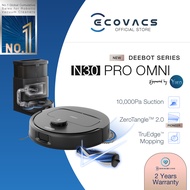 [NEW] ECOVACS DEEBOT N30 PRO OMNI Robot Vacuum | 10,000 Pa | ZeroTangle™ 2.0 | 60C Hot Water Washing