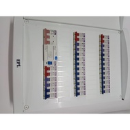 【THREE PHASE】 DB BOX FULL SET 45 WAY UMS / MAXGUARD (FREE 16MM SIRIM WAYAR) MAIN SUIS ELCB MCB ELECT
