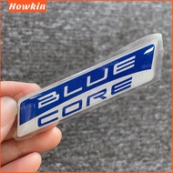 Motorcycle 3D Fuel Injection Logo Sticker - Reflective FI/EFI Decal with Blue Core Design  Pelekat L