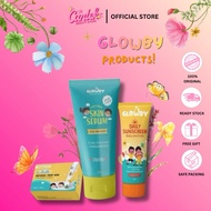 GLOWBY Exclusive Combo Glowing - 2 in 1 Skin Sunscreen 30ml, & 50g Bar Soap for Children's Facial Ca