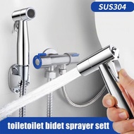 Stainless Steel 304 Toilet Bidet Sprayer Set Shower Toilet Sprayer Washer Bathroom Bidet Set