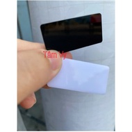 Funeral pin tag Black brooch - Polite, Formal for the funeral