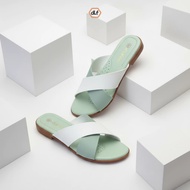 Dlafeet Sandal Flat Wanita  - Decima Mint