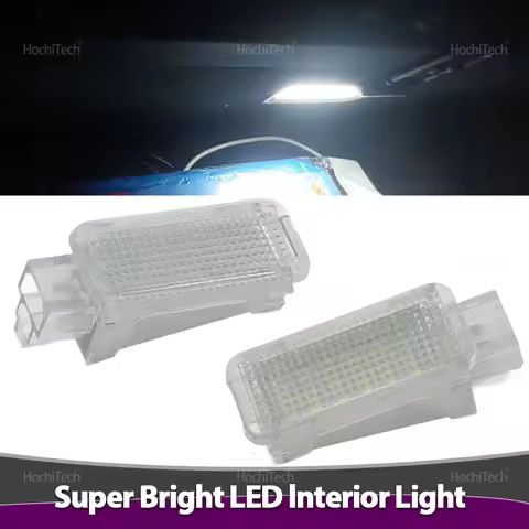 For Audi A2 A3 A4 A5 A6 A7 A8 RS4 RS6 R8 TT LED Courtesy Under Door Footwell Light Trunk Lamp Xenon 