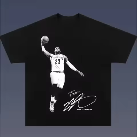 20Th Season Vintage Tee, Lebron James T-Shirt, Unisex Basketball Shirt, Hip Hop Graphic Tees, Menswe