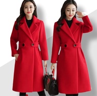 long coat wanita korea import panjang thrift peremium pl jumbo preloved blazer wanita terbaru