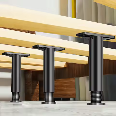 Telescopic Adjustable Bed Beam Support Foot Reinforced Plastic Furniture Leg Sofa Leg Bed Bottom Loa