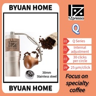 New 1zpresso Q Aluminum Alloy Portable Coffee Grinder Mini Coffee Mill Grinding