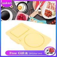 uukendh Sorandy 3 Pack Silicone Reusable Snack Containers with Lid  Double Compartment Snackle Organ