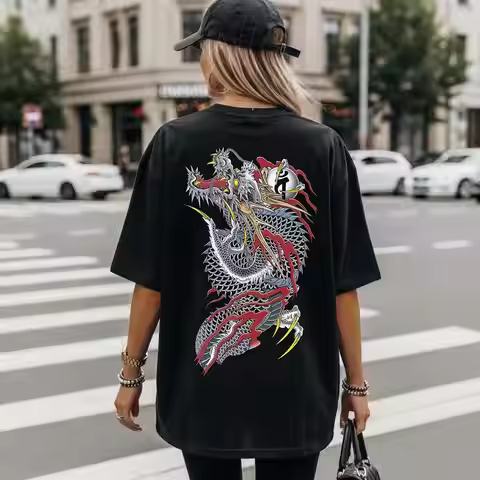 Unisex Dragon of Dojima T-Shirt, Retro Yakuza Gaming Tee