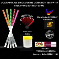 ALL SINGLE DETECTION URINE TEST WITH FREE URINE BOTTLE - WHILE STOCK LAST