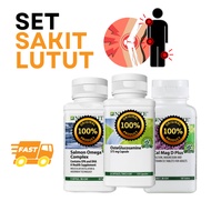 🔥READY STOCK🔥 AMWAY Nutrilite Set Sakit Lutut (Osteglucosamine 30 + Cal Mad D 30 + Omega 30)