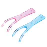 ❤♚❤ 2PCS Dental Pick Holder Tooth Floss Holder Floss Stick Holder Floss Handle Floss Picks Holder Re