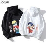 Naruto Hinata Unisex Hoodies Couple wear Japanese Anime Printed Mens Hoodie Male Streetwear Fashion