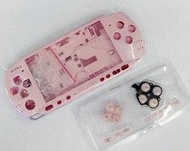 PSP3000 PSP3007 全機外殼含按鍵 副廠零件(粉紅)【台中恐龍電玩】