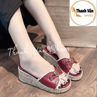 6cm high bow sandals in 3 light, pretty and easy-to-wear colors (D0335)