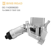 BINB ROAD for bmw f30 filter housing 11428596283 F31 F34 5' G30 G31  X5 F15 Oil Radiator Aluminium a