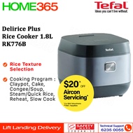 Tefal Delirice Plus Rice Cooker 1.8L RK776B