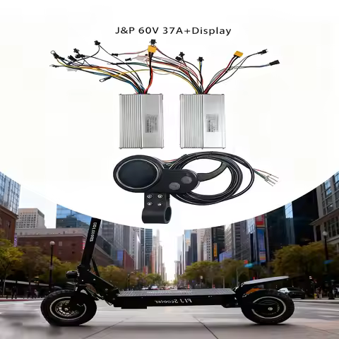 JP 60V 37A Controller for FLJ T112 S8 K3 60V Dual-Motor Electric Scooter | High-Power Brushless Spee