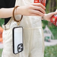 GARMMA 蠟筆小新 手機防丟掛環 小白