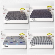 KATUN Zippered Foam Mattress Cover 160x200x5 180x200x5 200x200x5 Aesthetic Motif Micro Cotton Materi