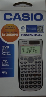 Casio fx-3650P II 科學計算機