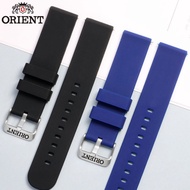 18/20/22mm Rubber Strap for Orient Double Lion Watch Water Ghost Mechanical Accessories Soft Waterpr