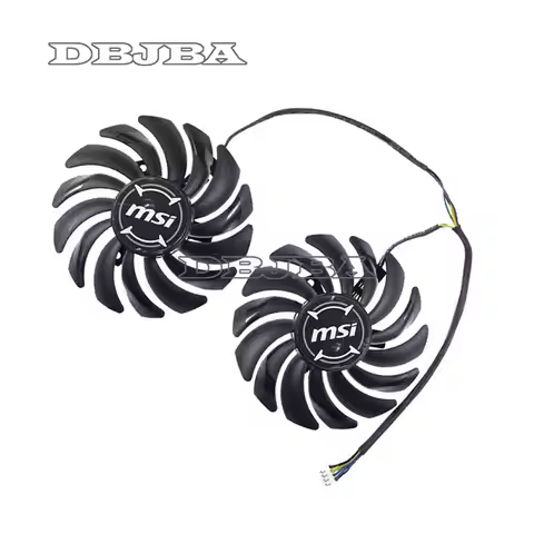87mm Fan For MSI ARMOR RX570 RX580 Dual Fan 40mm 4Pin PLD09210B12HH 0.4A
