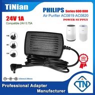 24V 0.75A / 1A AC/DC Adapter for Philips Series 600 800 Air Purifier AC0819 AC0820 AC0830 AC0850 AC0