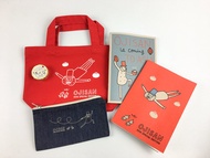 Midori Ojisan ของเล่นสำหรับการเรียนรู้ในชีวิตประจำวัน ชุดของขวัญสำหรับธุรกิจ กระเป๋าใส่ของเขียน กระเ