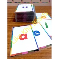 80 pcs. Laminated Flash cards ABAKADA | 80 pcs. Laminated Flashcards Flash card for baby Flash card 