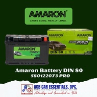 Amaron Battery DIN 80 - 580122073 PRO (2 Years Warranty)