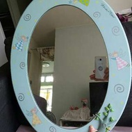 小仙女鏡子 橢圓形 (可掛牆）