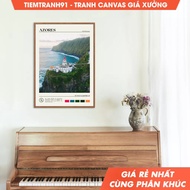 Wall paintings, Oil Paint, Azores Wall Art, Azores Poster, Azores Photo, Azores Wall Decor, Portugal