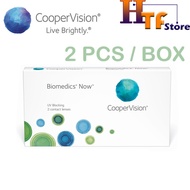 (2  PCS) Cooper Vision Biomedics Now Monthly Disposable Lens Hydrogel Clear Contact Lenses