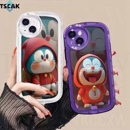 Cartoon Cute Dingdang Cat Phone Case for OPPO A3S A5 AX5 A5S AX5S A7 AX7 A12 A12e A8 A31 A5 A9 2020 F9 F11 Pro Case Camera Soft Shockproof Cover
