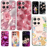 Case For Motorola MOTO G15 G75 Case Soft Silicone Phone Cover Black Tpu Shockproof phone case