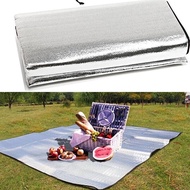Picnic Mat Camping Mat Aluminium Foil Waterproof Insulating Foil Mat Picnic Mat Camping Mat for Beac