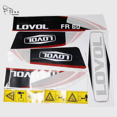 For Foton Lovol Full Car Sticker FR60-8 Mechanical Excavator Parts Entire Car Body Sticker