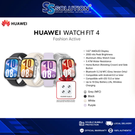 HUAWEI WATCH FIT 4 | Emotional Wellbeing Assistant I Up to 10-Day Battery Life I 1.82Inches I Up to