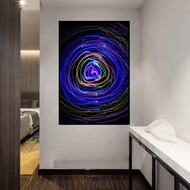 Many Lines r live Wall Art Canvas Poster Print Modern Stretched Inspirational Giclee Artwork