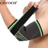【cw】 COYOCO Brand Bandage Elbow Pad Protect Support Knee Sleeve 1 Pcs Adjustable Sports Outdoor Cycling Gym Elbow Guard Brace Warm