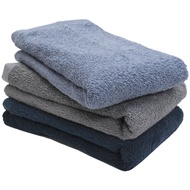 hiorie Big Face Towel Made in Japan, approx. 40×100 cm, antibacterial, 3-piece set.