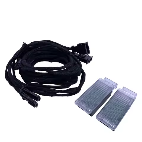 1Set of LED Footwell Light Footsteps Space Lamp & Cable For Golf 7 MK7 Passat 3G B8 5GG947409 5GG 94